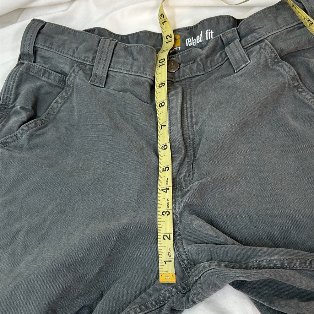Carhartt Gray Relaxed Fit Jeans Size 32 x 30 - Picture 8 of 11
